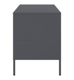 Meubles TV 2 pcs anthracite 68x39x50,5 cm acier laminé à froid