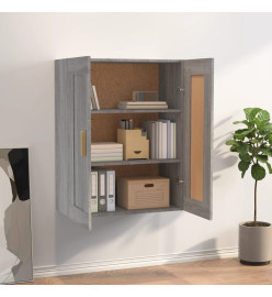 Armoire murale Sonoma gris 69,5x32,5x90 cm Bois d'ingénierie