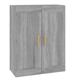 Armoire murale Sonoma gris 69,5x32,5x90 cm Bois d'ingénierie