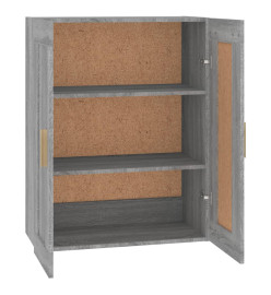 Armoire murale Sonoma gris 69,5x32,5x90 cm Bois d'ingénierie