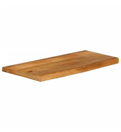 Dessus de table à bord vivant 70x20x3,8 cm bois massif manguier