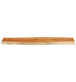 Dessus de table 180x40x3,8 cm rectangulaire bois massif acacia