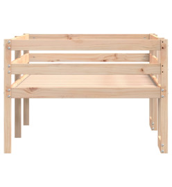 Cadre de lit d'enfant 75x190 cm bois de pin massif