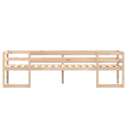 Cadre de lit pour enfants 90x200 cm bois de pin massif