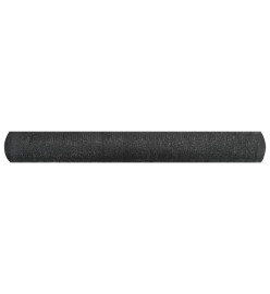 Filet brise-vue Noir 1,2x50 m PEHD 195 g/m²