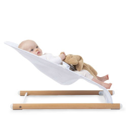 CHILDHOME Transat Evolux Naturel et blanc