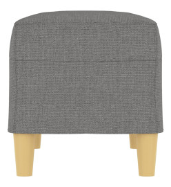 Banc Gris foncé 70x35x41 cm Tissu