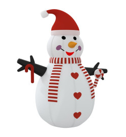 Bonhomme de neige gonflable avec LED 300 cm