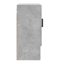 Armoire murale gris béton 60x31x70 cm bois d'ingénierie