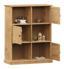 Bibliothèque VIGO 90x35x114,5 cm bois massif de pin