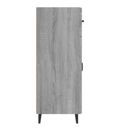 Buffet sonoma gris 69,5x34x90 cm bois d'ingénierie