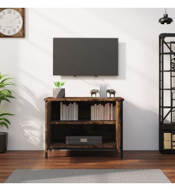 Meuble TV avec portes chêne sonoma 60x35x45cm bois d'ingénierie