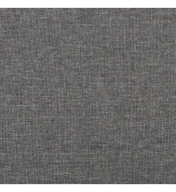 Repose-pied Gris clair 60x60x36 cm Tissu