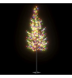 Sapin de Noël 600 LED colorées Cerisier en fleurs 300 cm