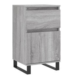 Buffet sonoma gris 40x35x70 cm bois d'ingénierie