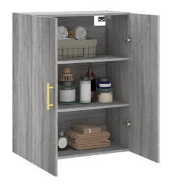 Armoire murale sonoma gris 69,5x34x90 cm