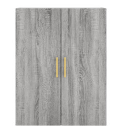 Armoire murale sonoma gris 69,5x34x90 cm