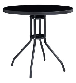 Mobilier de bistro 5 pcs Noir et anthracite