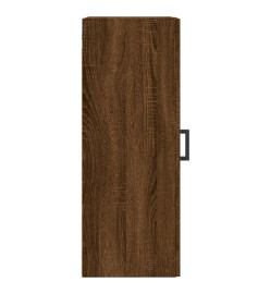 Armoire murale chêne marron 34,5x34x90 cm bois d'ingénierie