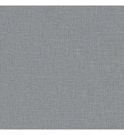 Banc Gris clair 110x76x80 cm Tissu