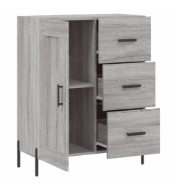 Buffet sonoma gris 69,5x34x90 cm bois d'ingénierie