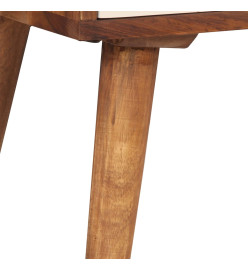 Table de chevet Bois massif de Sesham 45 x 30 x 45 cm