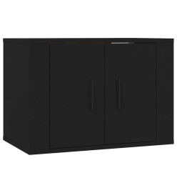 Ensemble de meubles TV 5 pcs Noir Bois d'ingénierie