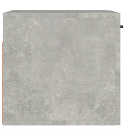 Armoire murale Gris béton 80x35x36,5 cm Bois d'ingénierie