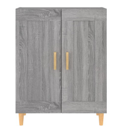 Buffet Sonoma gris 69,5x34x90 cm Bois d'ingénierie