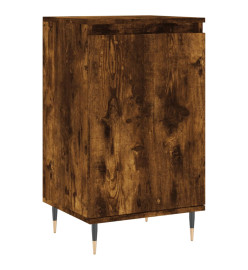 Buffet chêne fumé 40x35x70 cm bois d'ingénierie