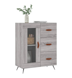 Buffet sonoma gris 69,5x34x90 cm bois d'ingénierie