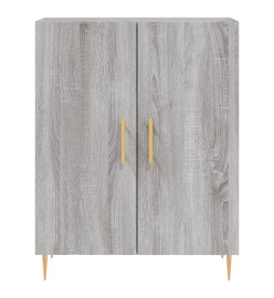 Buffet sonoma gris 69,5x34x90 cm bois d'ingénierie