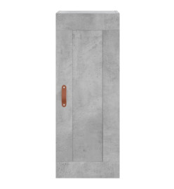 Armoire murale gris béton 34,5x34x90 cm bois d'ingénierie