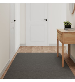 Tapis de couloir anthracite 100x180 cm