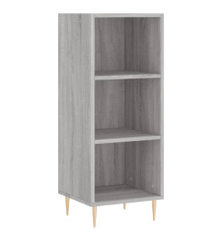 Buffet sonoma gris 34,5x32,5x90 cm bois d'ingénierie