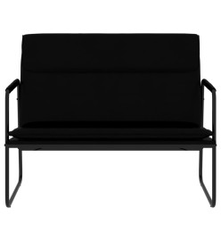 Banc Noir 100x64x80 cm Similicuir