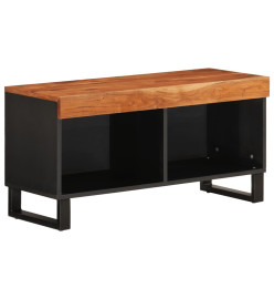 Meuble TV 85x33x43,5 cm bois d'acacia massif