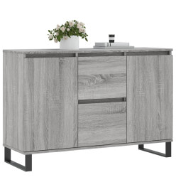 Buffet sonoma gris 104x35x70 cm bois d'ingénierie