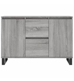 Buffet sonoma gris 104x35x70 cm bois d'ingénierie