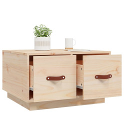 Table basse 60x53x35 cm Bois massif de pin