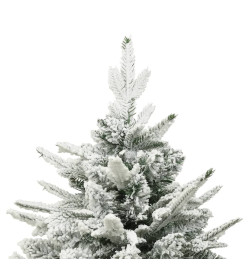 Sapin de Noël artificiel à flocons de neige Vert 240 cm PVC/PE