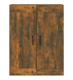 Armoire murale suspendue Chêne fumé 69,5x32,5x90 cm