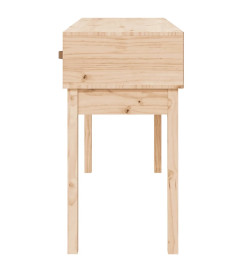 Table console 114x40x75 cm Bois massif de pin