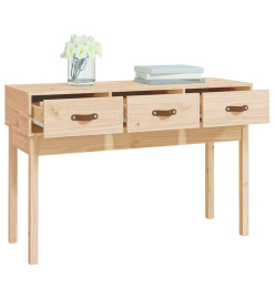 Table console 114x40x75 cm Bois massif de pin