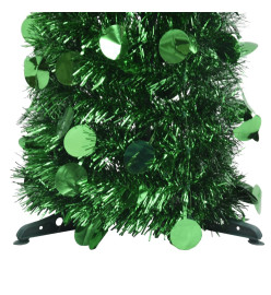 Sapin de Noël artificiel escamotable vert 150 cm PET