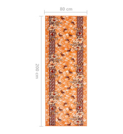 Tapis BCF Terre cuite 80x200 cm