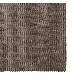 Tapis Sisal naturel 66x300 cm Marron