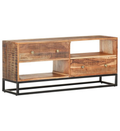 Meuble TV 120x30x50 cm Bois d'acacia brut