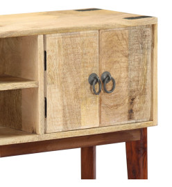 Table console 115x30x76 cm Bois de manguier massif brut