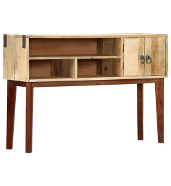 Table console 115x30x76 cm Bois de manguier massif brut